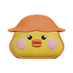 Cream Ducky (Head)