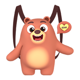 Funny Bear Bag