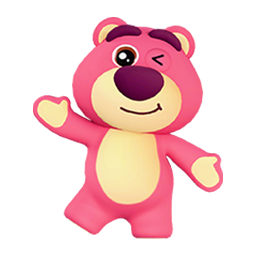 Pinky Bear Wink