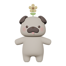 Playful Pug